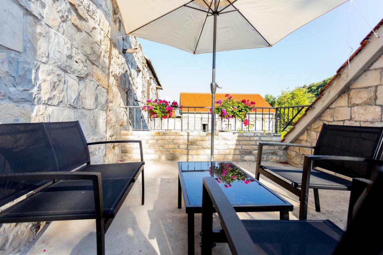 Apartmani Rebac Gata Buitenkant foto