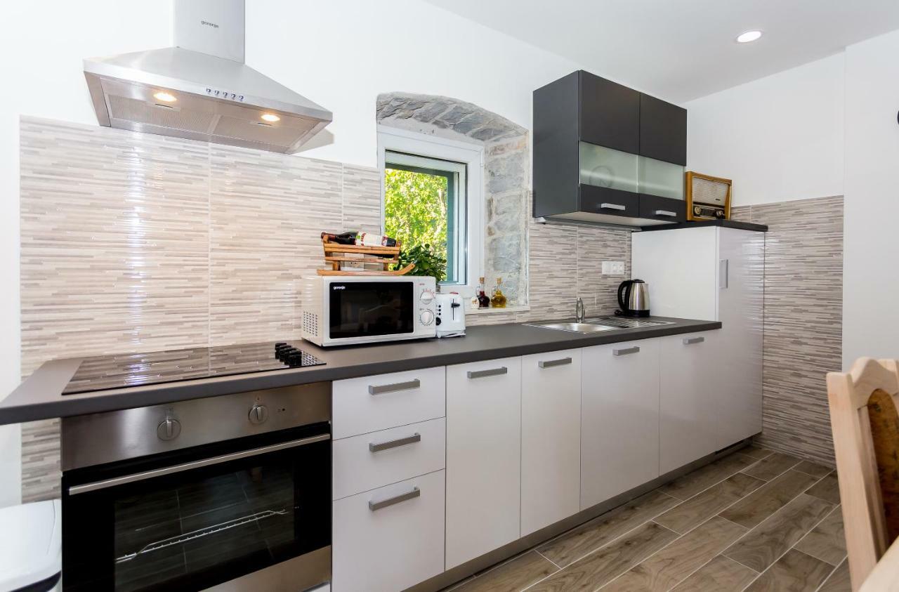 Apartmani Rebac Gata Buitenkant foto
