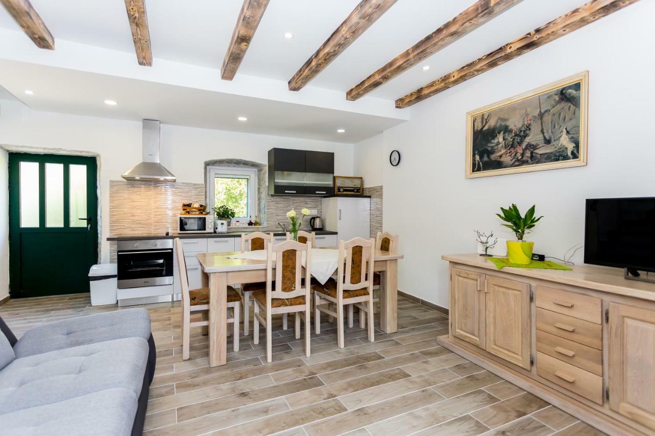 Apartmani Rebac Gata Buitenkant foto