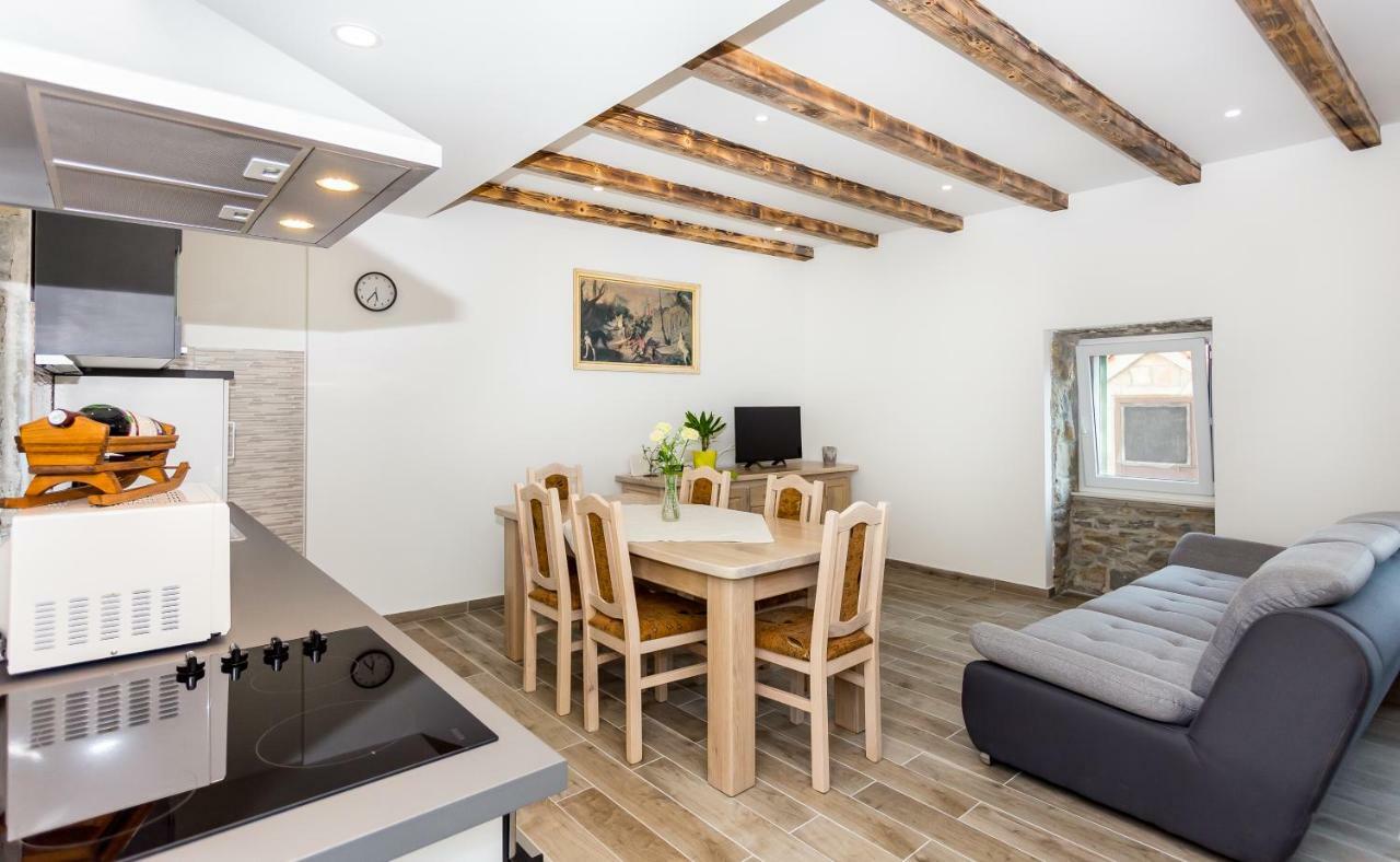 Apartmani Rebac Gata Buitenkant foto