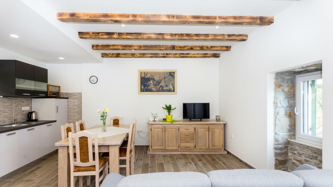 Apartmani Rebac Gata Buitenkant foto