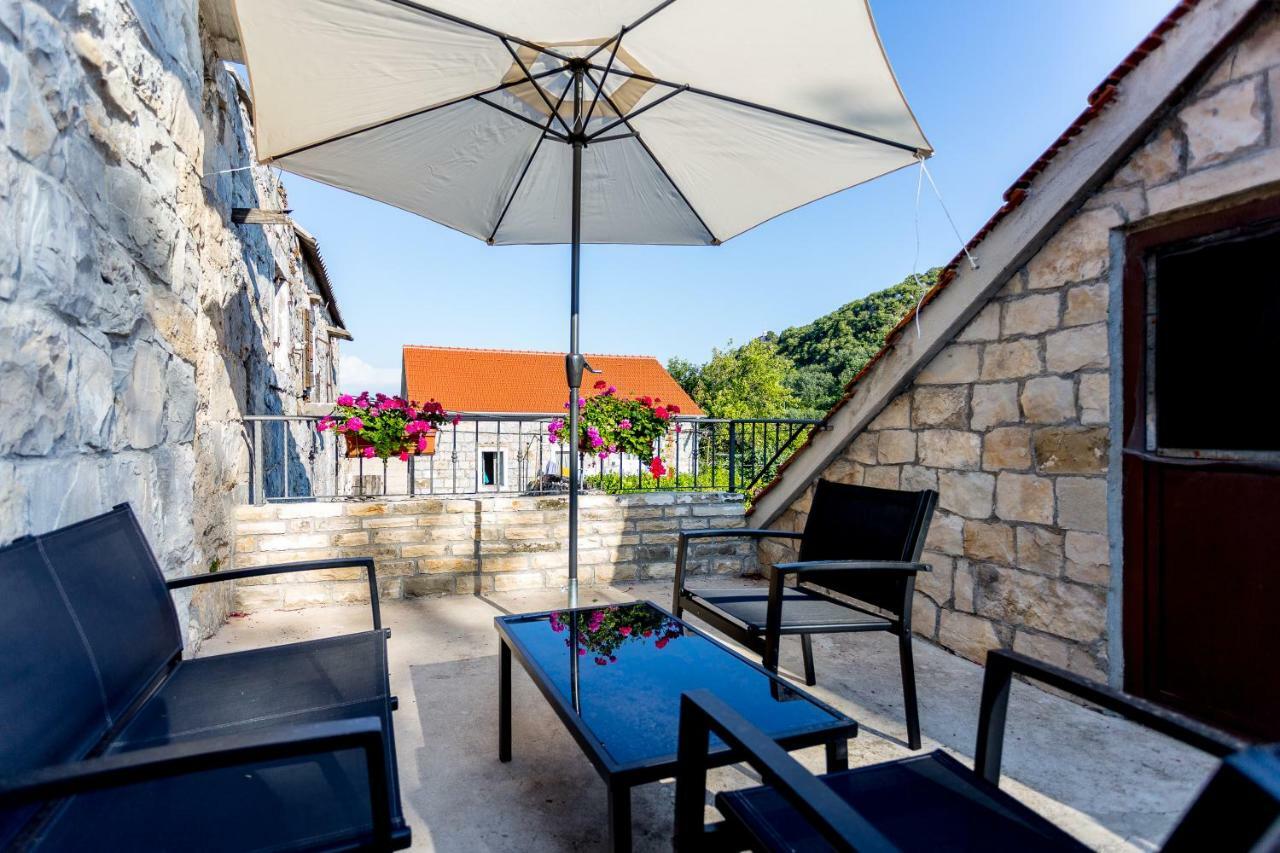 Apartmani Rebac Gata Buitenkant foto